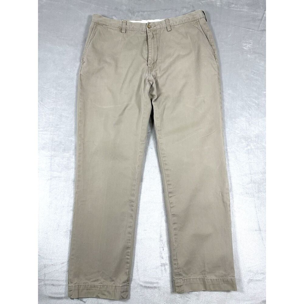 Polo Ralph Lauren Men's Classic Fit Chino Tan Size 36x32 100% Cotton